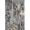 Nourison Fusion - Fss10 Grey Area Rug 4 ft. X 6 ft. Rectangle