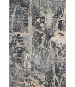 Nourison Fusion - Fss10 Grey Area Rug 4 ft. X 6 ft. Rectangle