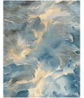 Nourison Prismatic Blue Multicolor PRS40 6 ft. X 8 ft. Rect. Rug