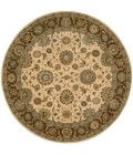 Nourison Living Treasures Round Area Rug LI05-Beige