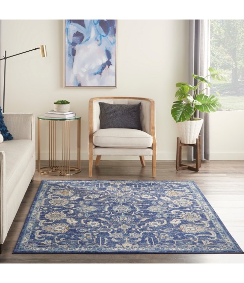 Nourison GRAFIX Area Rug Nourison Grafix Area Rug GRF24-Navy
