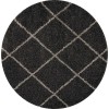 Nourison Brisbane - Bri03 Charcoal Area Rug 5 ft. X Round
