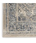 kathy ireland Home Malta Area Rug MAI12-Ivory/Blue