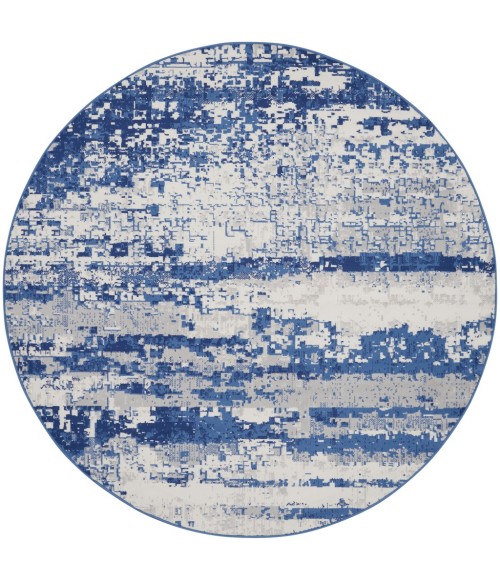 Nourison WHIMSICLE Area Rug Nourison Whimsicle Area Rug WHS06-Ivory Navy