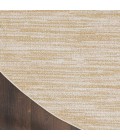 Nourison Home Nourison Essentials Ivory Gold NRE01 6 ft. Round Rug