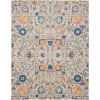 Nourison Passion - Psn01 Ivory Multicolor Area Rug 8 ft. X 10 ft. Rectangle