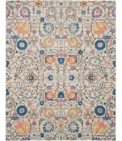 Nourison Passion - Psn01 Ivory Multicolor Area Rug 8 ft. X 10 ft. Rectangle