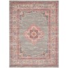 Nourison Passion - Psn03 Grey Area Rug 1 ft. 10 X 6 ft. Rectangle