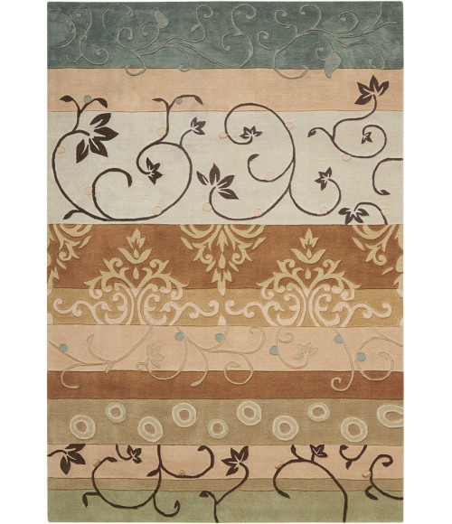 Nourison CONTOUR Area Rug Nourison Contour Area Rug CON10-Green