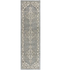 Nourison Quarry 2ft. 2in. x 7ft. 6in. Blue Vintage Indoor Rug