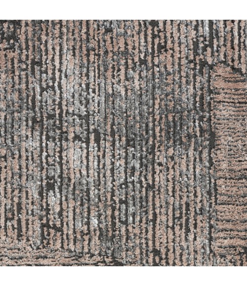 Calvin Klein Irradiant Area Rug IRR01 Black Ivory