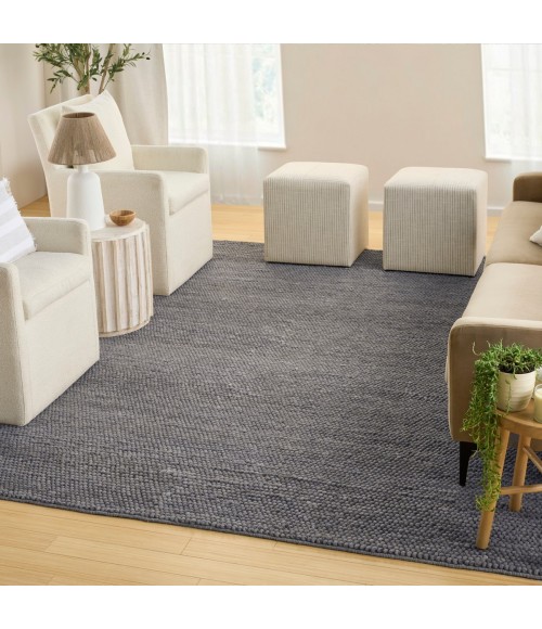 DKNY Pure Knots Grey KNT01 8 ft. X 10 ft. Rect. Rug