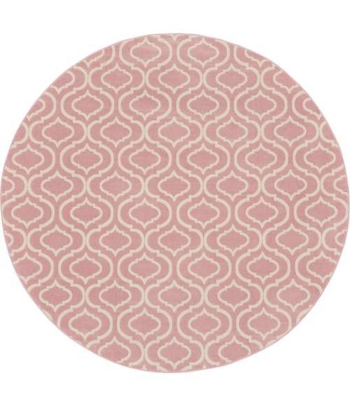 Nourison Jubilant Round Area Rug JUB19-Pink