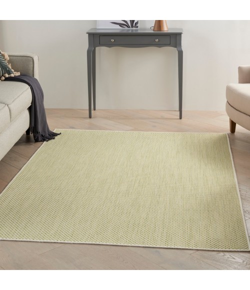 Nourison Courtyard Area Rug COU01-Ivory Green