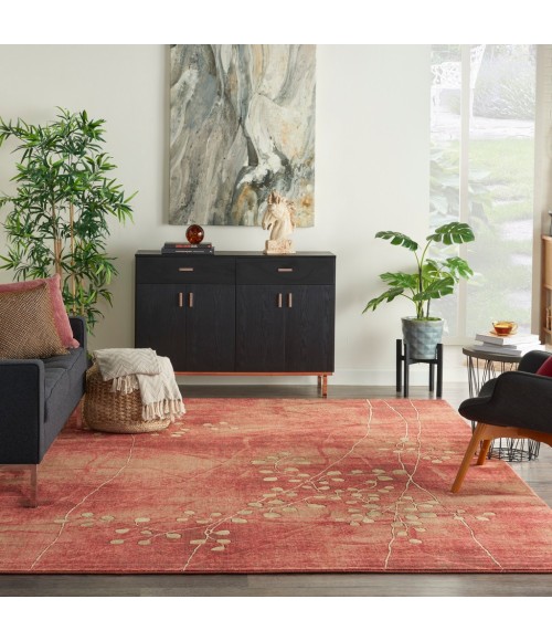 Nourison Somerset Area Rug ST74-Flame