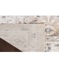 Nourison Astra Machine Washable Silver Taupe ASW16 7 ft. 10 in. X 10 ft. Rectangle Rug