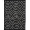 Nourison Versatile - Nrv01 Charcoal Black Area Rug 5 ft. X 7 ft. Rectangle