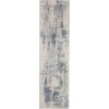 Nourison Rustic Textures - Rus02 Blue Ivory Area Rug 2 ft. 2 X 7 ft. 6 Rectangle