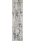 Nourison Rustic Textures Runner Area Rug RUS02-Blue/Ivory