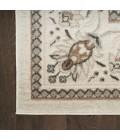 Nourison Serenity Home Ivory Mocha SRH02 10 ft. X 14 ft. Rect. Rug