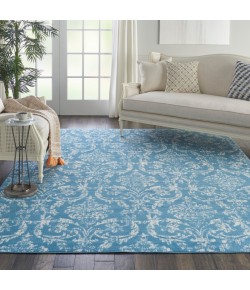 Nourison Jubilant - Jub09 Blue Area Rug 7 ft. 10 X 9 ft. 10 Rectangle