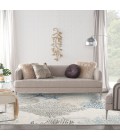 Nourison Seaside Ivory Grey Blue Rug SDS04 8 ft. X Square - Rugs Town Nourison Seaside Ivory Grey Blue SDS04 8 ft. X Square Rug