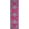 Nourison Home Passion PSN03 Fuchsia 2 ft. 2 in. X 7 ft. 6 in. Area Rug