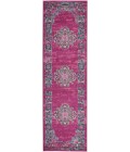 Nourison Passion Runner Area Rug PSN03-Fuchsia