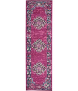 Nourison Passion - Psn03 Fuchsia Area Rug 2 ft. 2 X 7 ft. 6 Rectangle