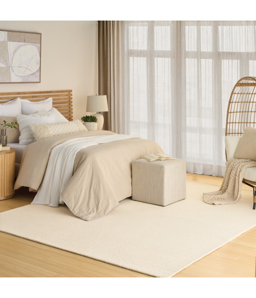 DKNY Pure Angles Ivory ANG01 8 ft. X 10 ft. Rect. Rug