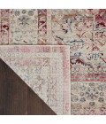 Nourison Vintage Kashan Area Rug VKA07-Red/Ivory