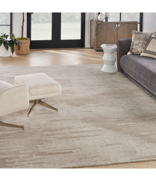Michael Amini Ma30 Star Area Rug SMR02 Taupe/Ivory