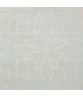 Nourison Jubilant Area Rug JUB06-Ivory/Light Blue