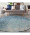 Nourison Passion Area Rug PSN09-Navy/Light Blue