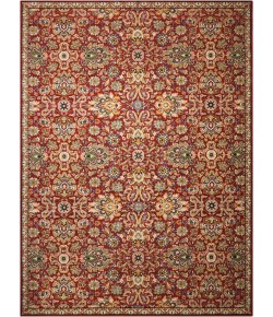 Nourison Timeless - Tml17 Red Area Rug 8 ft. 6 X 11 ft. 6 Rectangle