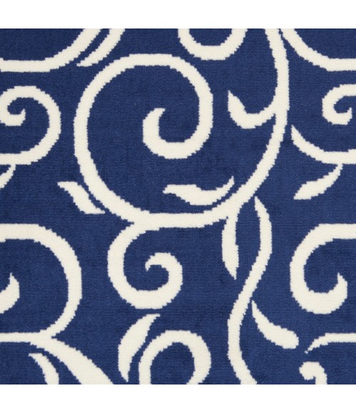 Nourison Grafix Area Rug GRF19-Navy