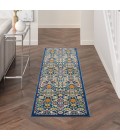 Nourison Allur Area Rug ALR03-Navy Multicolor
