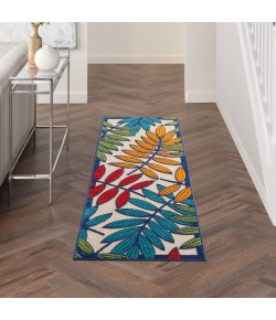Nourison Aloha - Alh18 Multicolor Area Rug 2 ft. X 6 ft. Rectangle