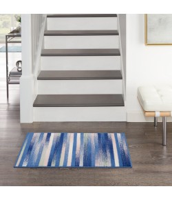 Nourison Whimsicle - Whs12 Blue Multicolor Area Rug 2 ft. X 3 ft. Rectangle