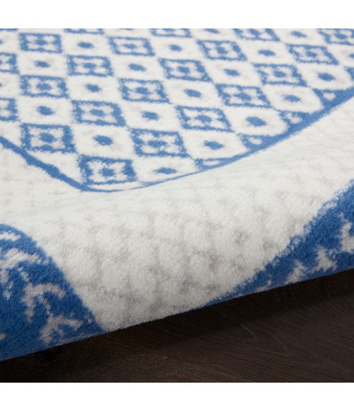 Nourison Whimsicle Area Rug WHS13-Ivory Blue