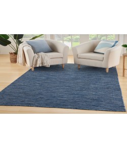 Nourison Practical Solutions Navy Blue PSL01 7 ft. X 10 ft. Rectangle Rug