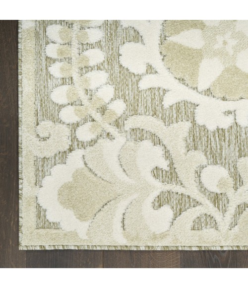 Nourison Aloha Ivory Sage ALH17 9 ft. X 12 ft. Rect. Rug