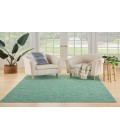 Nourison Practical Solutions Blue Green PSL01 7 ft. X 10 ft. Rectangle Rug
