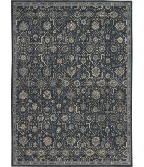 Nourison MOROCCAN CELEBRATION Area Rug kathy ireland Home Moroccan Celebration Area Rug KI385-Navy