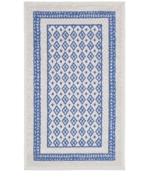 Nourison Whimsicle Area Rug WHS13-Ivory Blue