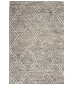Nourison Venosa - Vsn01 Grey Ivory Area Rug 3 ft. 9 X 5 ft. 9 Rectangle