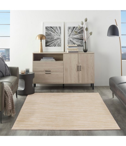 Nourison Home Nourison Essentials Ivory Gold NRE01 5 ft. X 7 ft. Rectangle Rug
