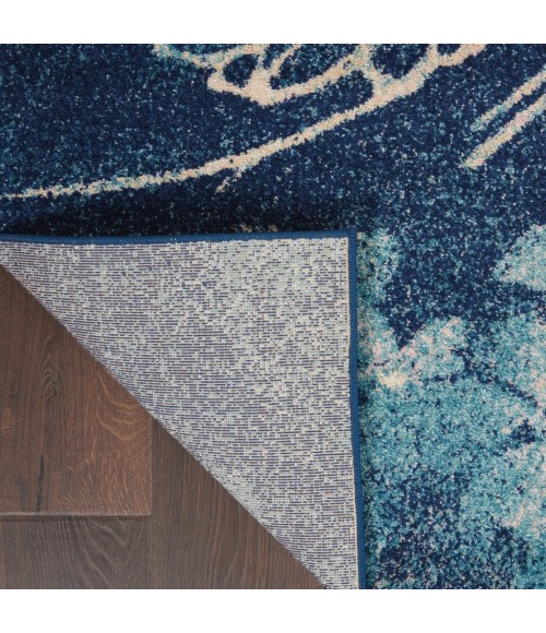 Nourison Tranquil Area Rug TRA08-Navy/Pink