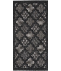 Nourison Easy Care - Nes01 Charcoal Black Area Rug 2 ft. X 4 ft. Rectangle