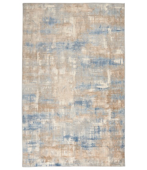 Calvin Klein CK950 Rush Blue Beige Rug CK951 9 ft. X 12 ft. Rectangle - Rugs Town Calvin Klein CK950 Rush Blue Beige CK951 9 ft. X 12 ft. Rectangle Rug